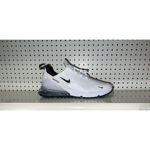 Nike Other - Nike Air Max 270 Golf Mens Spikeless Golf Shoes Size 9.5 White Black CK6483-102